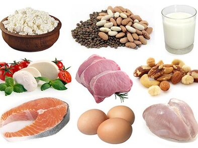 健康效力所需的蛋白质食物